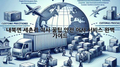 내북면 세촌리 이사 꿀팁🍯: 안전 이사 서비스 완벽 가이드!